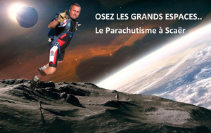 Compétition de parachutisme à Scaër-Guiscriff les 30 avril et 1 Mai.