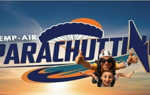 Le nouveau logo de Kemp-air parachutisme..