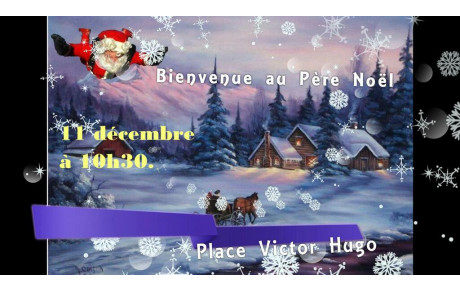 Le Père Noël devient parachutiste.