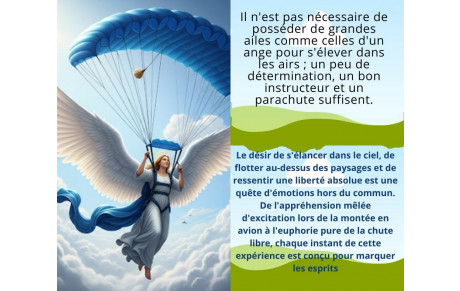 Pourquoi choisir le saut en parachute tandem ?